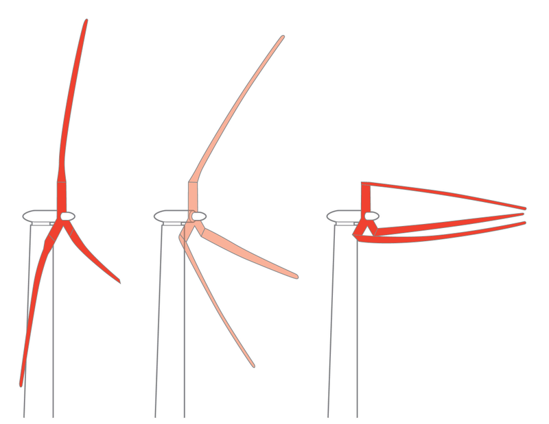 Illustration for article titled Gigantic Wind Turbine With 650 Foot Blades Will Channel the Power of Hurricanes Â